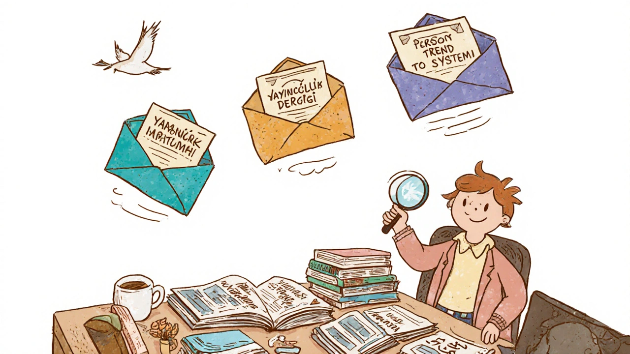 Üç farklı inceleme açısıyla yazılmış pitch mektupları bir editörün masasına düşüyor.