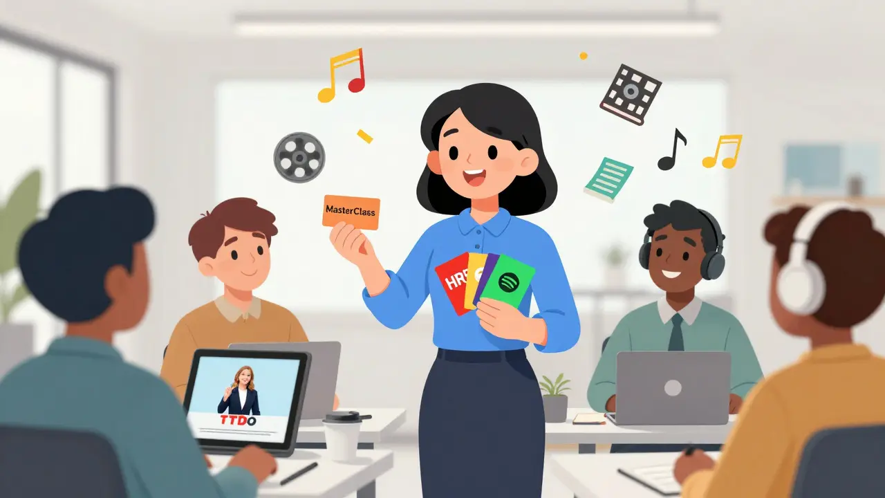 HR personeli çalışanlara Netflix, Spotify ve MasterClass abonelik kartları veriyor.