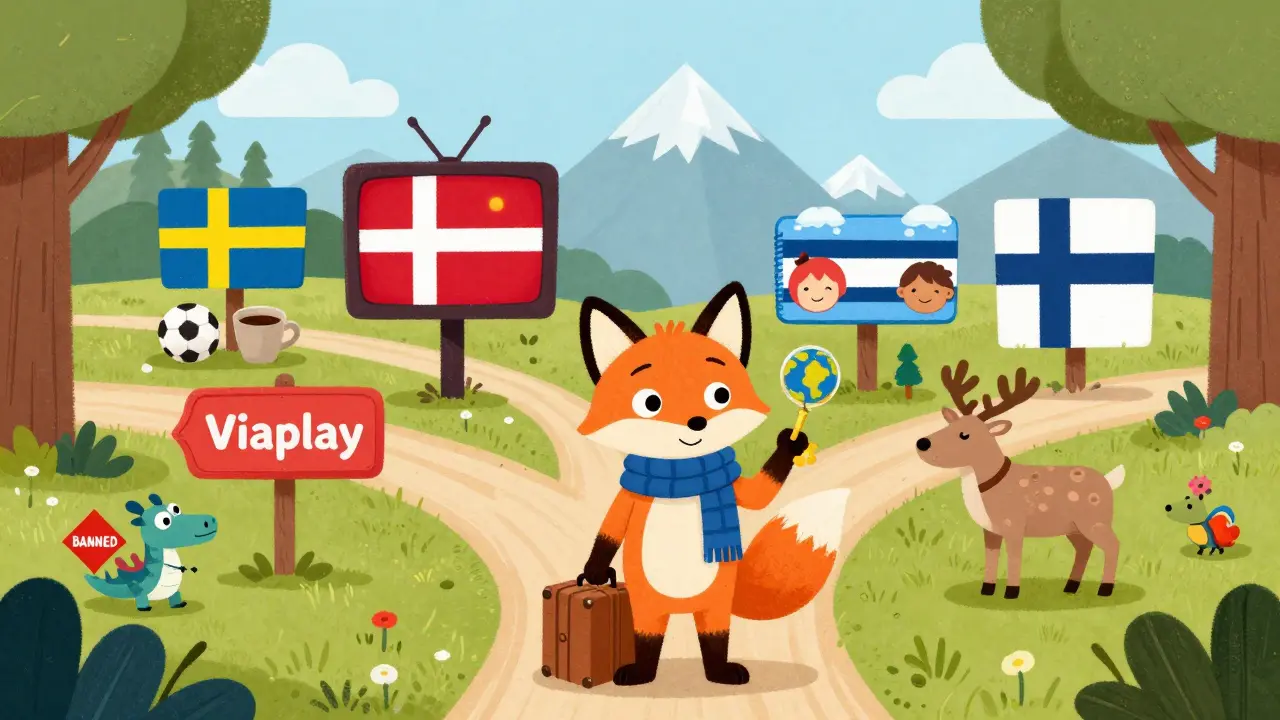 Bir tilki, dört farklı ülkede farklı içeriklerle karşılaşıyor.