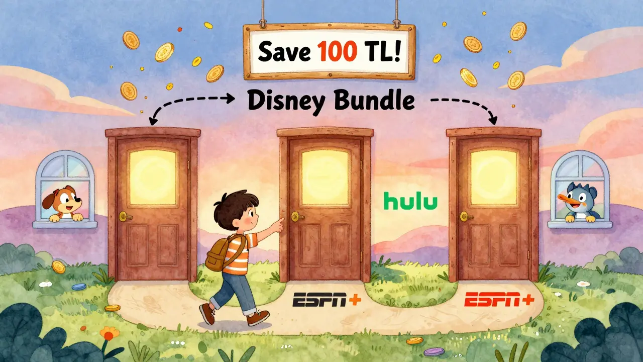 Bir çocuk, Disney Bundle'dan bir hizmeti kapatarak diğerlerini koruyor ve 100 TL tasarruf ediyor.